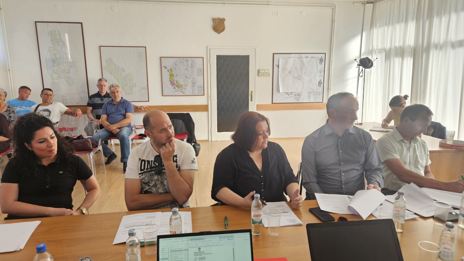 Vijećnici Kluba IDS-a na sjednici Općinskog vijeća Fažana